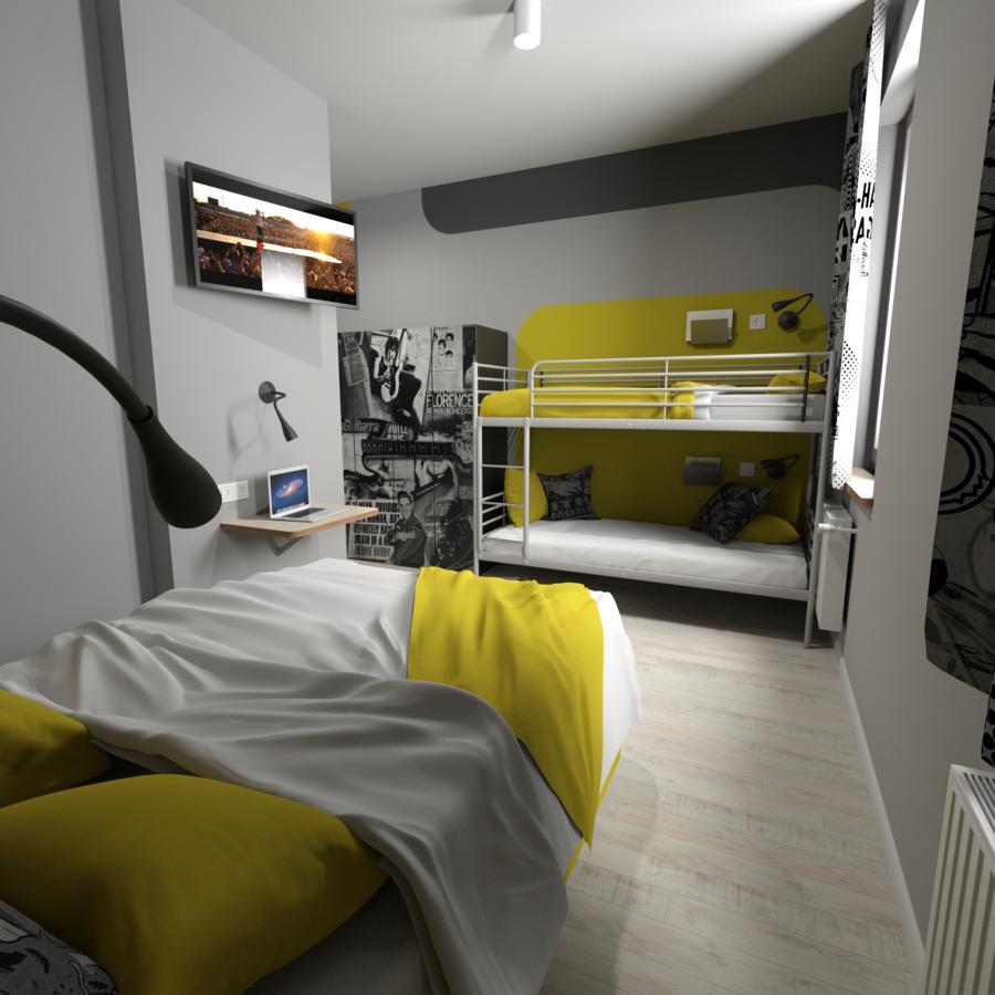 La Guitarra Hostel Познань Экстерьер фото